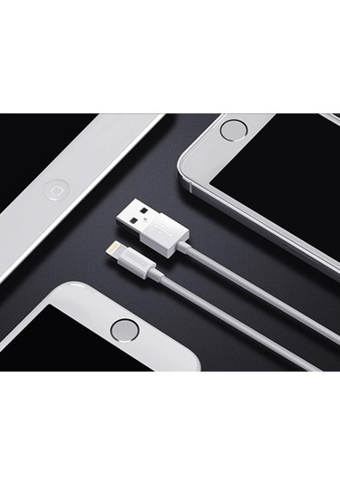 Choetech Lightning Usb Şarj Kablosu Mfı Lisanslı 1.8 Metre - Ip0027 - Beyaz