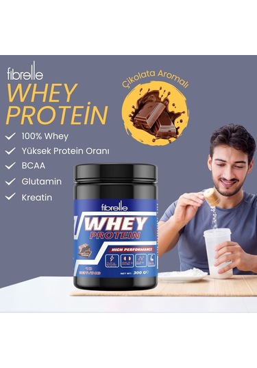 Fibrelle Whey Protein Çikolata 300 G