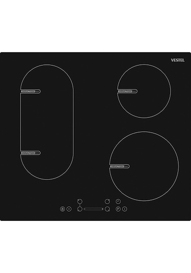 Vestel AO-6470 S-K Ankastre Cam Ocak