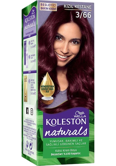 Koleston Naturals Boya 3/66 Kızıl Kestane