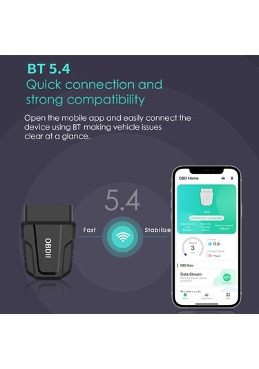 Novahub Kablosuz Obd Iı Tanılama Aracı: Performans Testli Motor Kontrol Çözümü, İos/android Uyumlu Araba Kod Okuyucu