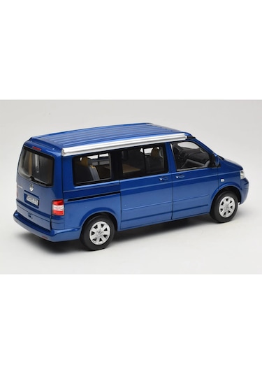 1:18 Norev 2003 Volkswagen T5 Multivan Minibus California Ravenna Blue