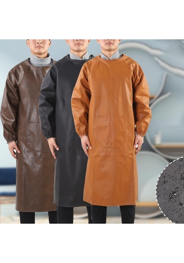 Suntek Kaynak Önlüğü, Dövme Ahşap İşleri İçin Cepli Kahve