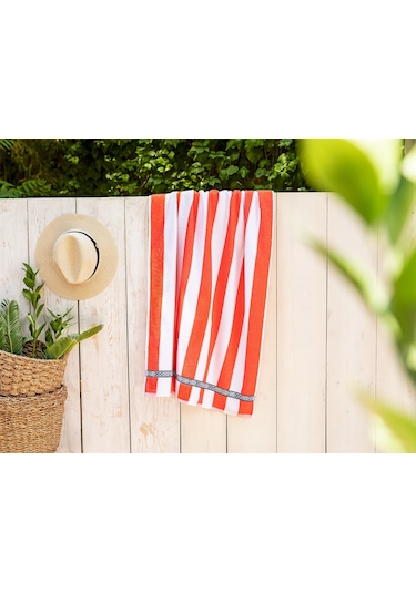 Madame Coco Getopa Plaj Havlusu 1kpljh010270x150cm-turuncu