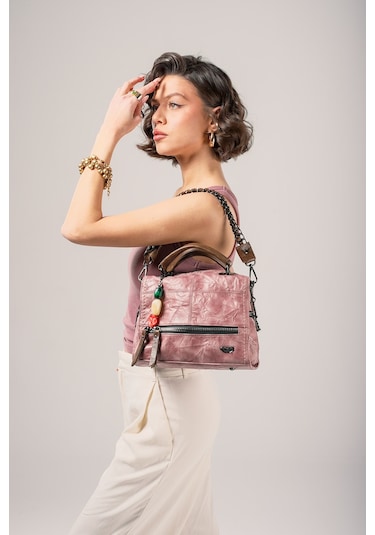 Ççs Kadın Omuz Çantası Ccs18030 Pembe Pembe