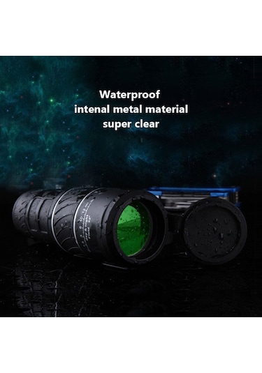 Suofeng 40x60 Hd Gece Görüşlü Su Geçirmez Bak4 Fmc Monoküler Teleskop - Kuş Gözlem, Av, Kamp Ve Doğa Yürüyüşü İçin Portatif Teleskop Hom-sf