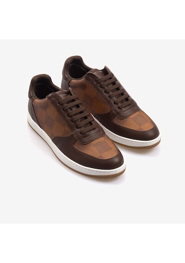 Mocassini Erkek Spor & Sneaker Ayakkabı 7434 Kahve-taba
