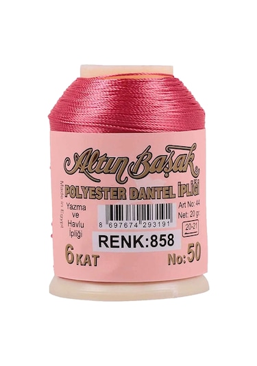3 Adet Altınbaşak Oya Ve Dantel İpi 20 Gr - Royaleks - No: 858 -