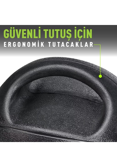 Woqes Çift Tutacaklı Slam Ball Sağlık Topu Ağırlık Topu 8KG