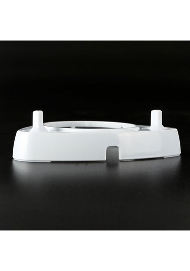 H&b Store Elektrikli Diş Fırçası Özel Şarj Tabanı Diş Fırçası Yuvarlak Kafa Braketi Tutucu Beyaz