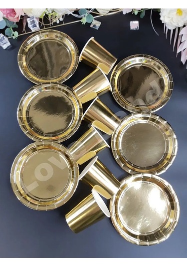 Love Land Tek Kullanımlık Tabak Çanağı 12 Kişilik: 18 Cm Tabaklar, 250 Ml Bardaklar 168209230 Diğer