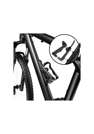 Bisiklet Su Şişesi Tutucu Dönebilen Motosiklet Içecek Yb24981 Siyah Siyah