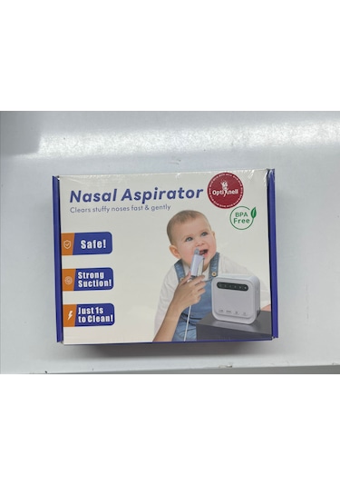 Optinell Elektrikli & Şarjlı Kare Bebek Burun Aspiratörü