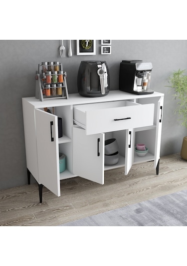 Tanmob Mdl0301 Alt Çok Amaçlı Dolap 4 Kapaklı Çekmeceli Mutfak Do