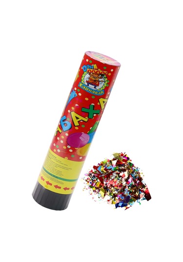 Mıland Parti Konfetiyi Bombaları Folyo Kaplama 20cm 188555435 Diğer