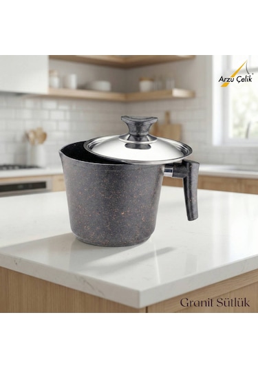 Granit Sütlük - Siyah Siyah