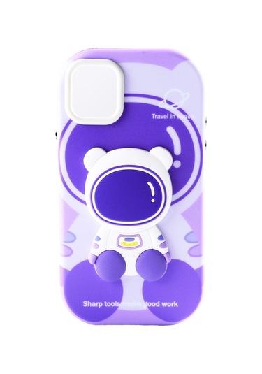 Merci Mt -14 Pro Uyumlu Figure Silicon Astronot Telefon Kılıfı