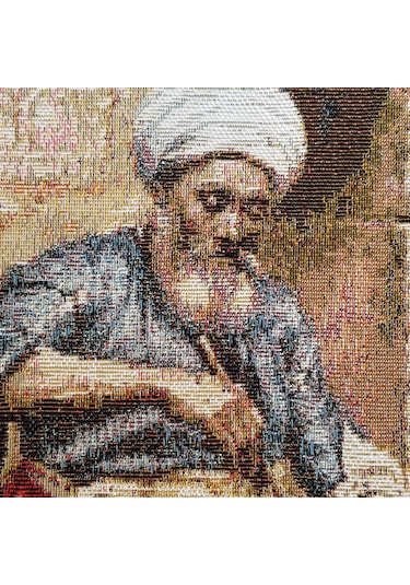 K43-Dokuma Goblen Kırlent Kılıfı