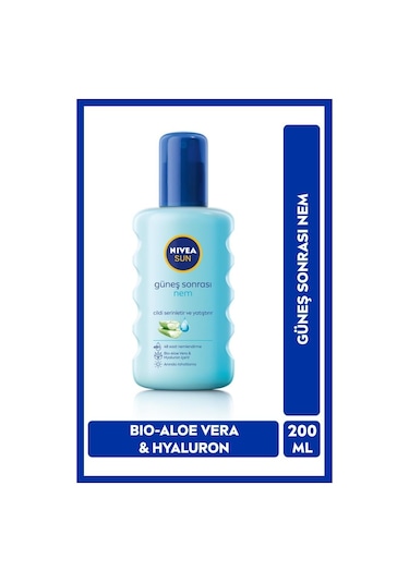 Nivea Sun Güneş Sonrası Nemlendirici Aloe Vera Sprey 200 ML