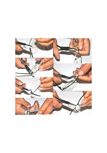 Gözlük Tamir Aleti Pense Burun Pedi Pense Şakak Pensesi, Model: Yg-1001