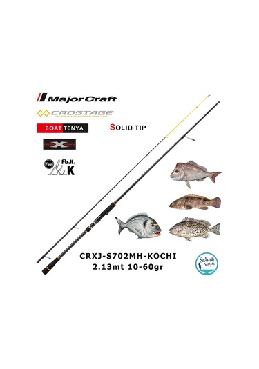 Major Craft Crostage Crxj-s702mh-kochı 2.13mt 10-60gr 2p Tenya Jigging Kamış