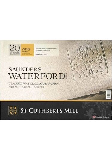 Saunders Waterford Suluboya Defteri Blok Rough 300 Gr. 18X26