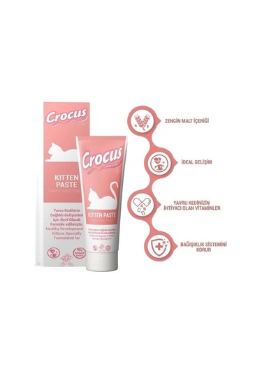 Crocus Kedi Kitten Malt Macunu 3x100 Gr