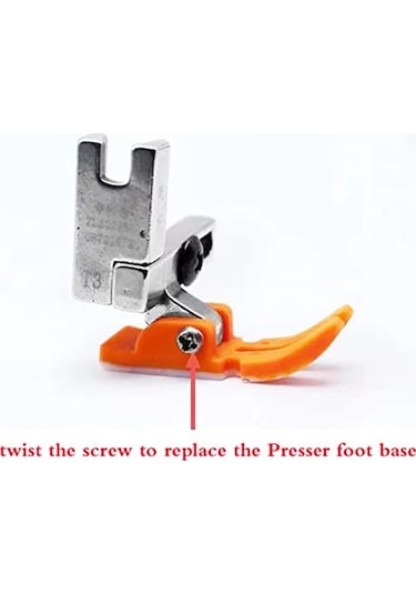 Gösterildiği Gibi Plastic-2pcs Evrensel Baskı Ayağı T3 3 In 1 Baskı Ayağı Ayarlanabilir Sol Ve Sağ Tek Taraflı Baskı Ayağı