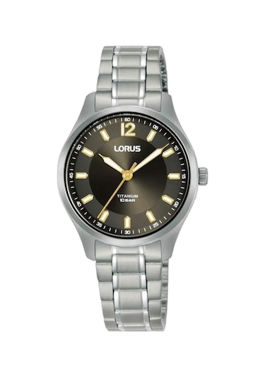 Lorus Rg237xx9 Titanyum Kadın Kol Saati Metalik Gri