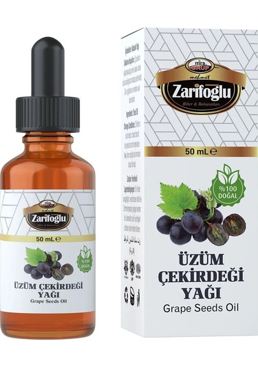 Zarifoğlu Üzüm Çekirdeği Yağı 50 Ml