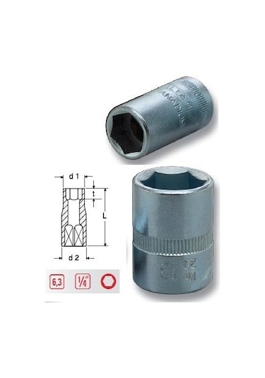 Altaş 11mm 1/4 Tek Lokma //  01020300711