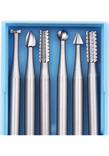 Sones 2.35mm Saplı Tungsten Çelik Gravür Kesici Elektrikli İçi Boş Yeni Diş Açma Makinesi Zeytin Çekirdeği Oyma Kesici, Boyut: 1.0mm