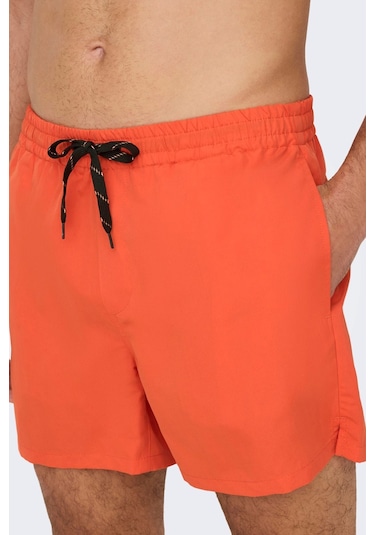 Only & Sons Erkek Onsted Deniz Şortu 22021832 Oranj