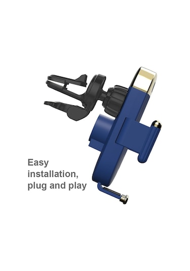 Sones S18 15w Araç Kablosuz Şarj Aleti Telefon Tutucu, Renk: Kırmızı