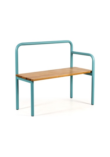U Bench Mavi Meşe