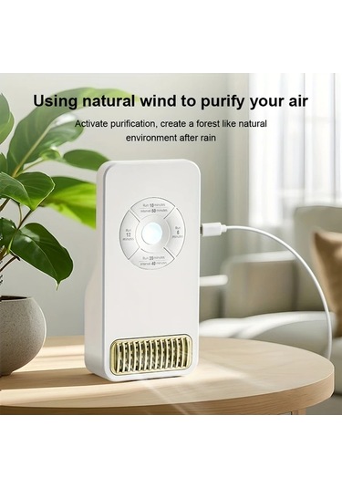 Willowhaven Dıngshı 8812 Akıllı Hava Temizleyici Oto Stop, Usb Şarj, Ozon Jeneratörü, Koku Giderme, Dezenfeksiyon