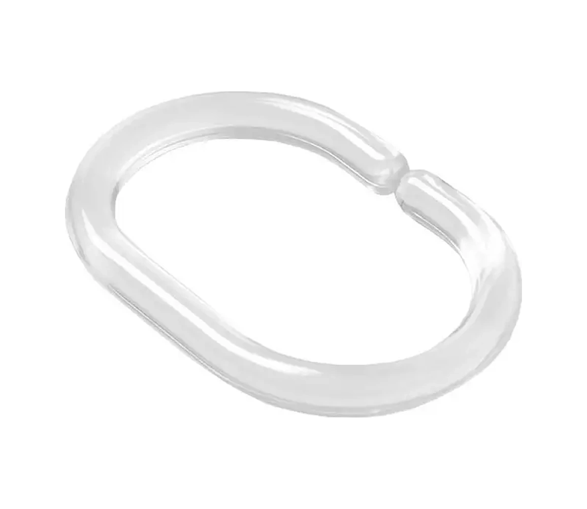 Iddıs Banyo Perdeleri İçin Halkalar, 12 Adet 12677076 Beyaz