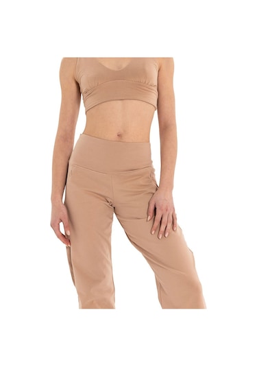 Inguz Organik Pamuk Yoga Pantolon Bej