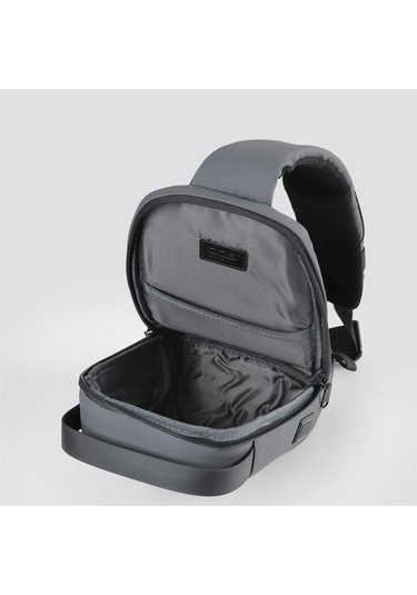 Ççs 51465 Tek Omuz Askılı Sırt Ve Göğüs Çantası Gri