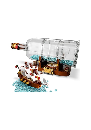 LEGO® Ideas 92177 Şişede Gemi Yapım Oyuncağı 962 Parça