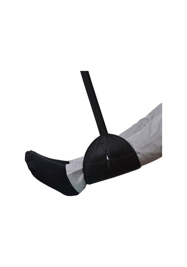 Sones Taşınabilir Mini Ayak Dayama Hamağı Ofis Ev Sandalyesi İçin Siyah