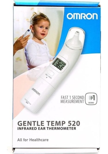 Omron Gentle Temp 520, Kulaktan 1 Sn'de Ölçüm Yapan Ateş Ölçer