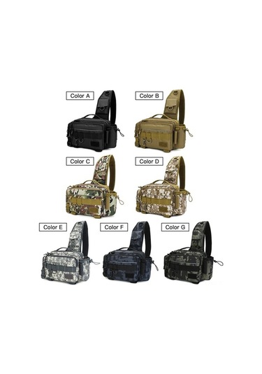 Artfulabode Yem Suya Organizer Olta Olta Mekan Makara Fonksiyonlu Dış Depolama Dayanıklı Çok Çantası Çantası Çantası Çantası Bel Askı Za Fishing Bag