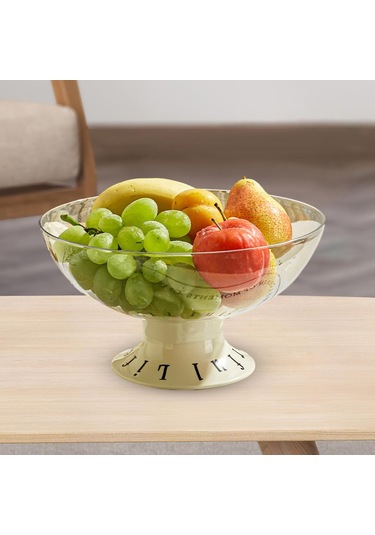 Suntek Ayaklı Meyve Kasesi Yemek Tabağı Snack Fındık Tepsisi