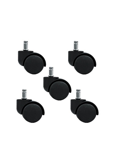 Tekerlek Ofis Koltuğu Tekerleği Koltuk Tekeri 5 Li Set Sandalye T