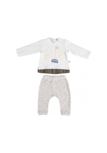 Erkek Bebek Kahverengi Small Bus İkili Takım 59518 Kahve