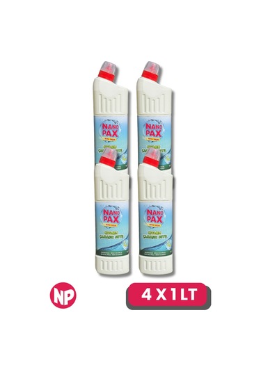 Ultra Yoğun Kıvamlı Çamaşır Suyu Duct Ağızlı 4 X 1lt 4'lü Set