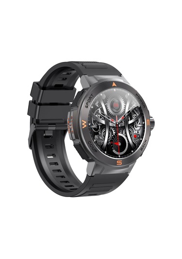 Blitzwolf BW-AT5 1.43" Amoled Ekranlı Pusula Ve Barometreli Akıllı Saat (İthalatçı Garantili)