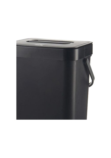 Suntek Magideal  Modern Atık Çöp Kutusu Duvara Monte Ofis Siyah-5l-orta Siyah