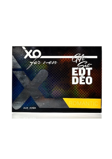 Alix Avien Xo Romantic Erkek Parfüm EDT 100 ML + Romantic Erkek Sprey Deodorant 125 ML